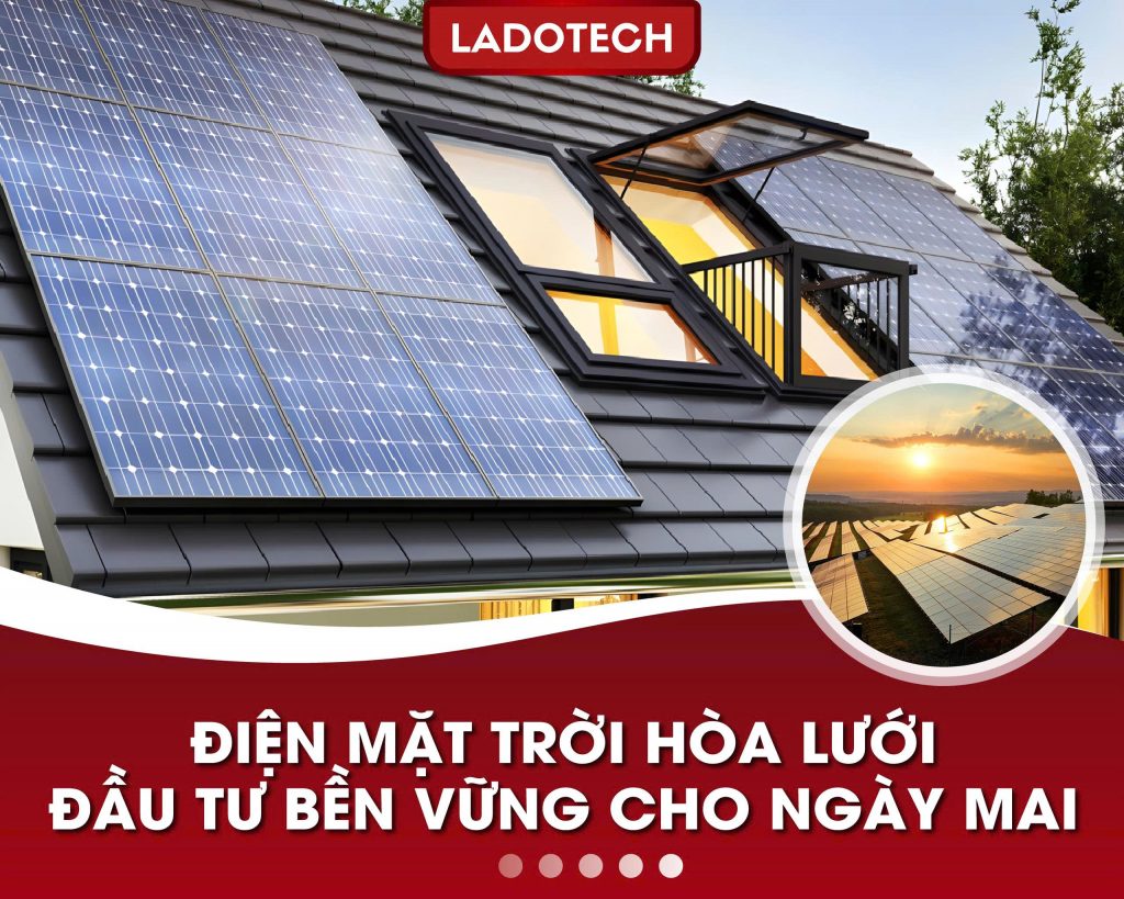 Điện mặt trời hòa lưới – Đầu tư bền vững cho ngày mai
