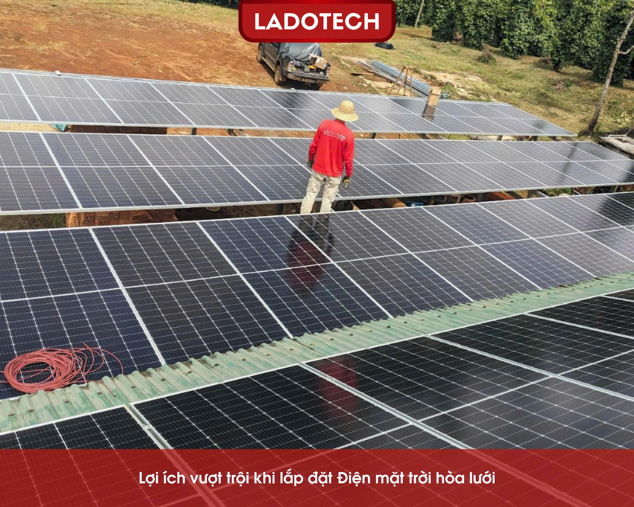 Lợi ích vượt trội khi lắp đặt Điện mặt trời hòa lưới