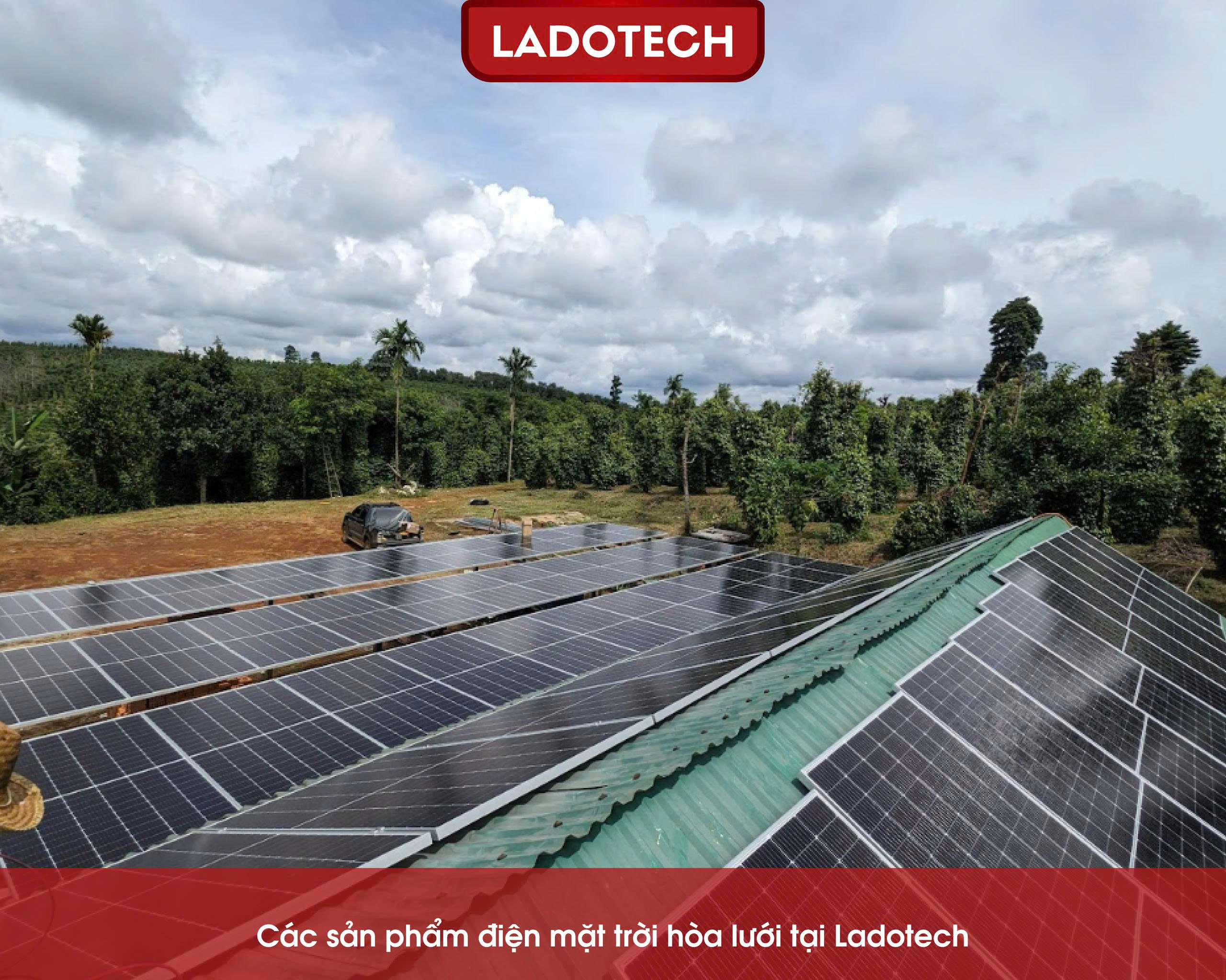 Các sản phẩm điện mặt trời hòa lưới tại Ladotech