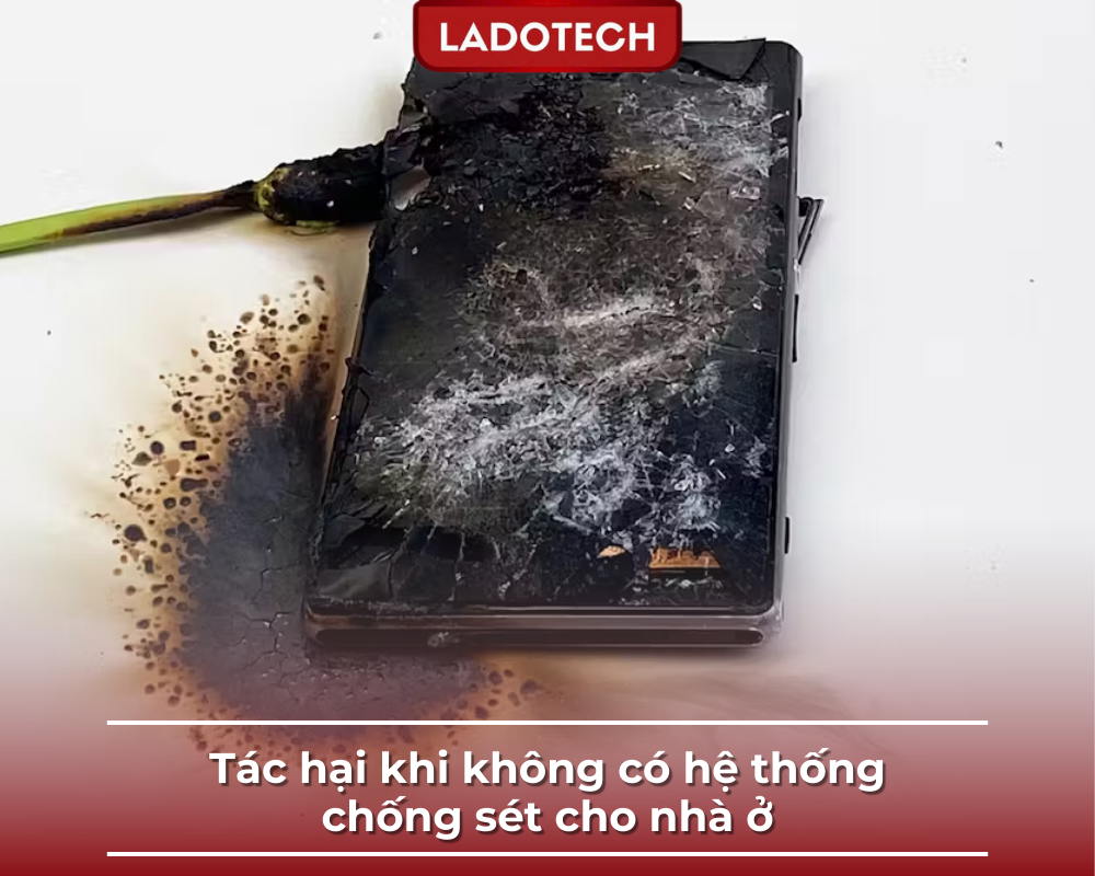 Tác hại khi không có hệ thống chống sét cho nhà ở