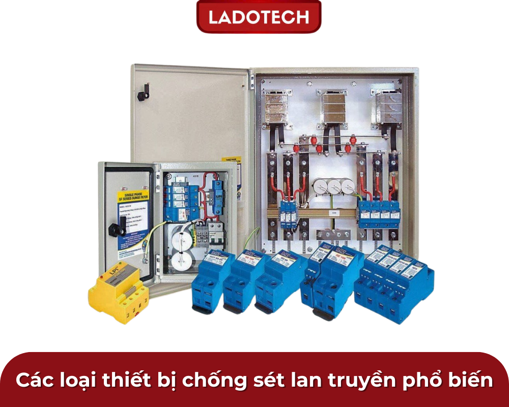 Các loại thiết bị chống sét lan truyền phổ biến