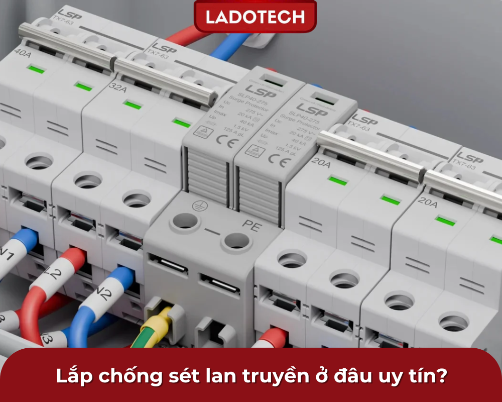 Lắp chống sét lan truyền ở đâu uy tín?